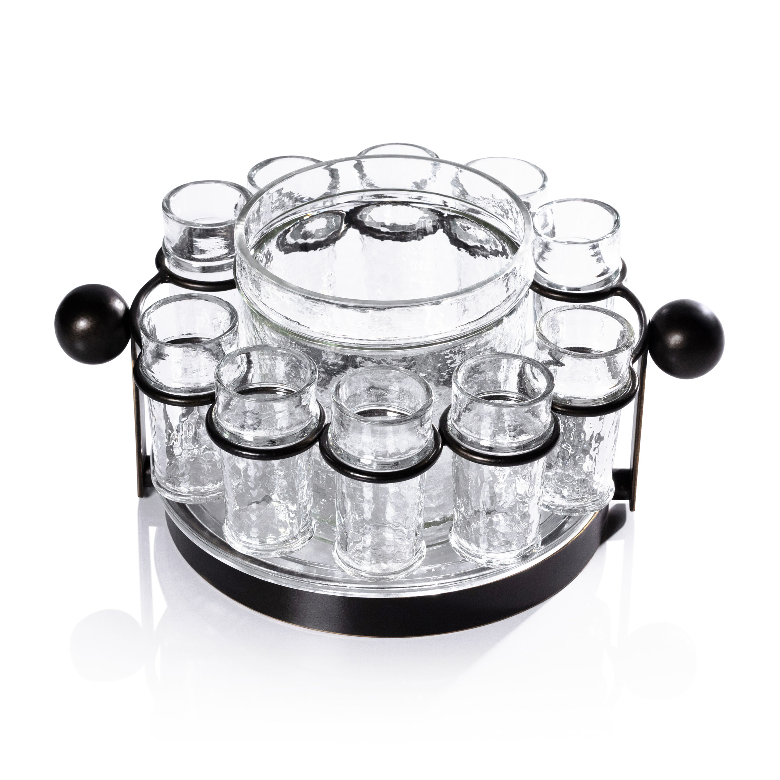 Agave 10,Piece Tequila Shot Set with Ice Bucket by Zodax