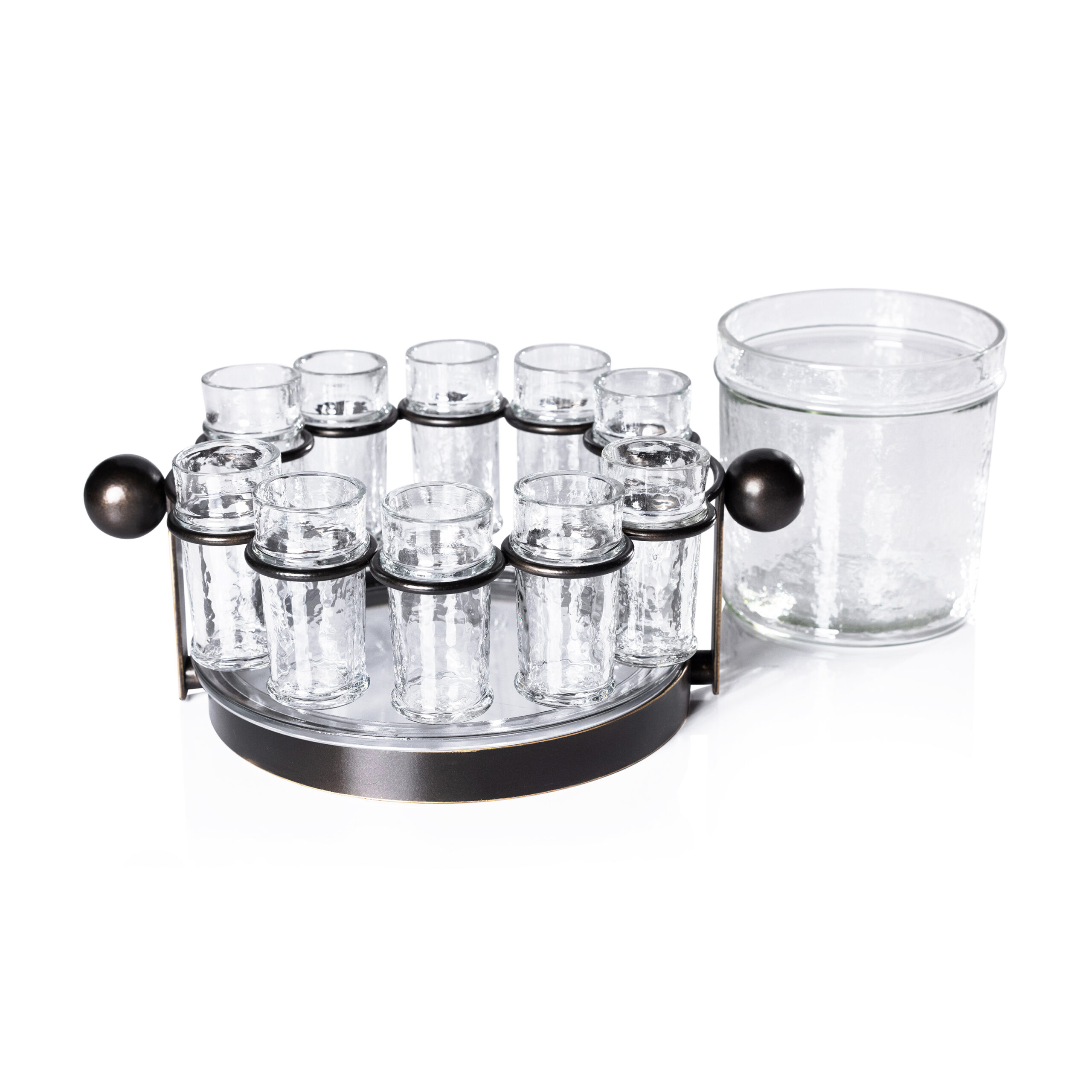 Agave 10,Piece Tequila Shot Set with Ice Bucket by Zodax - Image 2