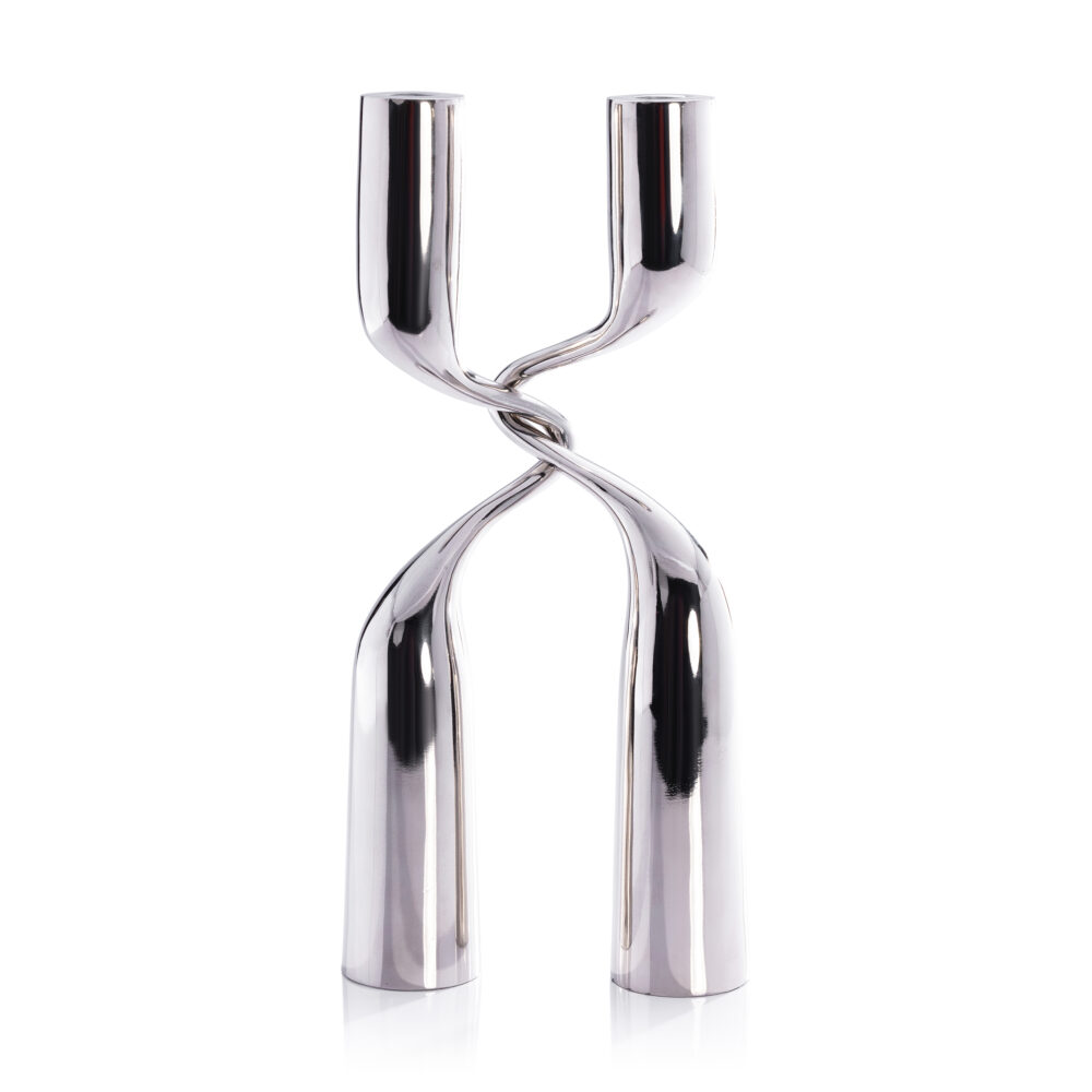Liaison 2,Piece Metal Candle Holder Set by Zodax