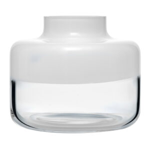 Magnolia Vase White Large by Nude Glass