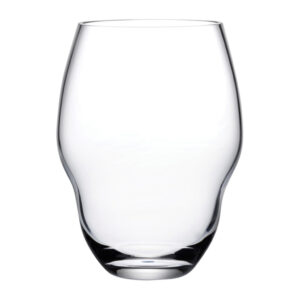 Heads Up Set of 2 Water Glasses by Nude Glass