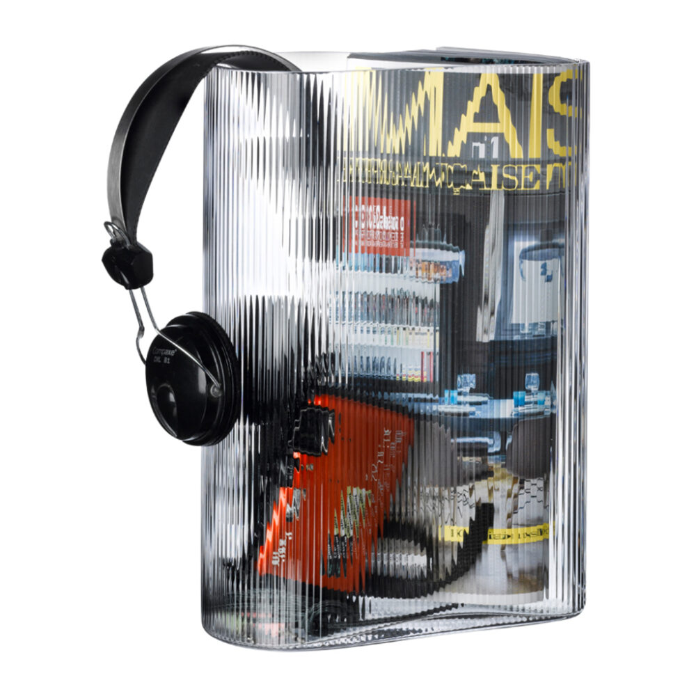 Mist Vase Clear Tall by Nude Glass - Image 2