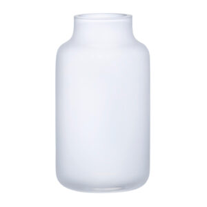 Magnolia Mini Vase Medium Opal White by Nude Glass