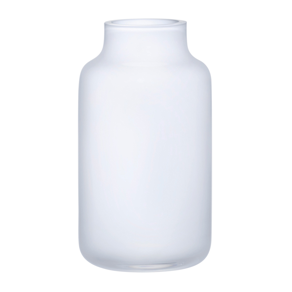 Magnolia Mini Vase Medium Opal White by Nude Glass