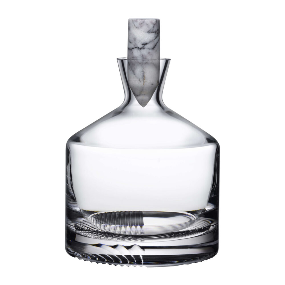 Alba Whiskey Bottle Short by Nude Glass
