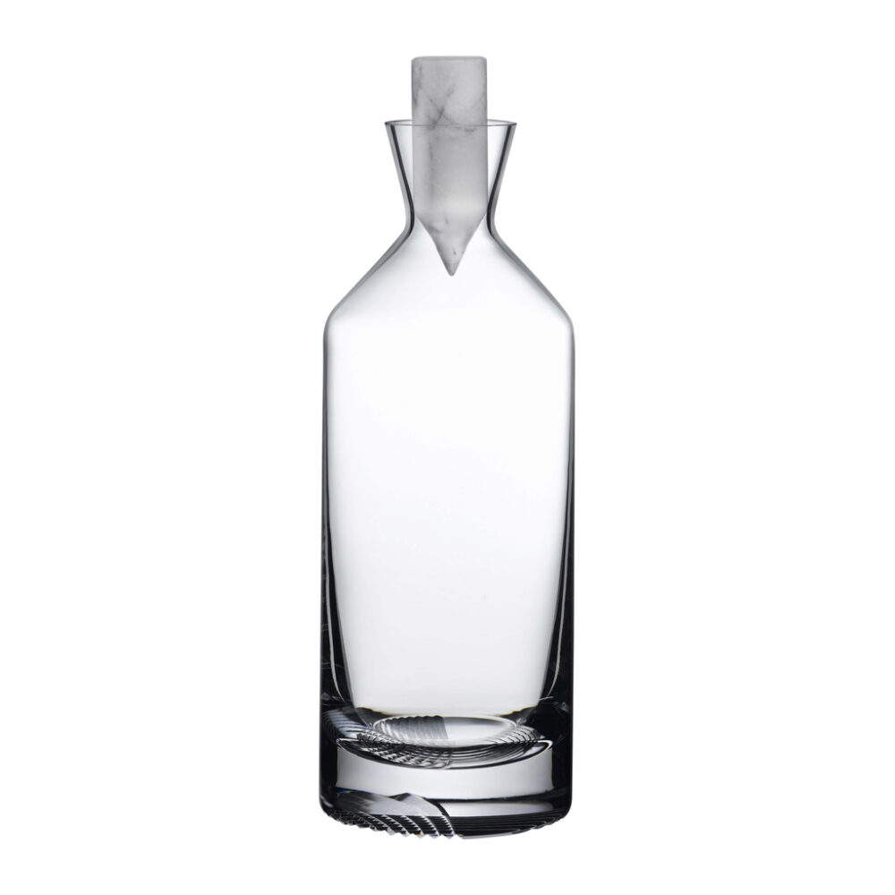 Alba Whisky Bottle Tall by Nude Glass