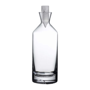 Alba Whisky Bottle Tall by Nude Glass