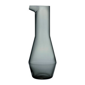 Beak Smoke Water Carafe by Nude Glass