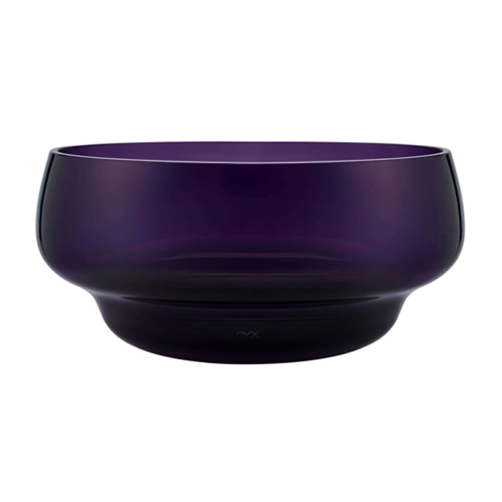 Heads Up Bowl Small Purple by Nude Glass