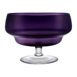 Heads Up Centrepiece Purple by Nude Glass