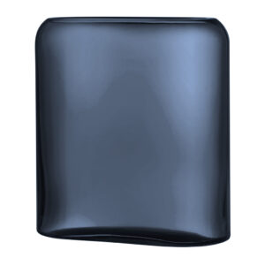 Layers Vase Medium in Steel Blue by Nude Glass
