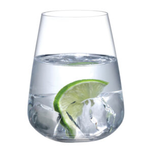 Stem Zero Set of Two Water Glasses by Nude Glass