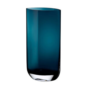 Blade Vase Tall Petroleum Green by Nude Glass