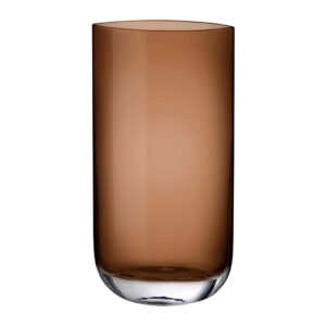 Blade Vase Tall Caramel by Nude Glass