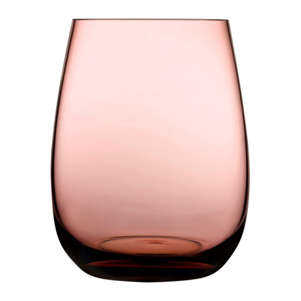 Colored U Set of 4 Tumblers Caramel by Nude Glass