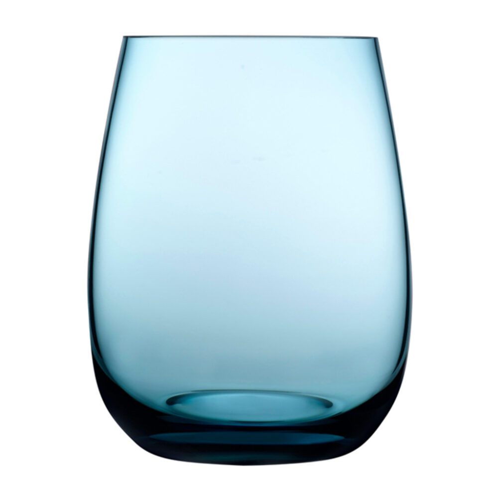 Colored U Set of 4 Tumblers Petroleum Green by Nude Glass
