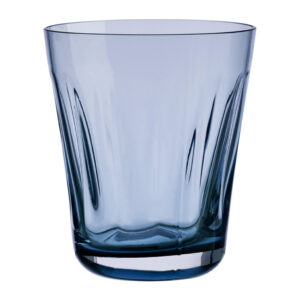 Lady Set of 2 Glasses Steel Blue by Nude Glass