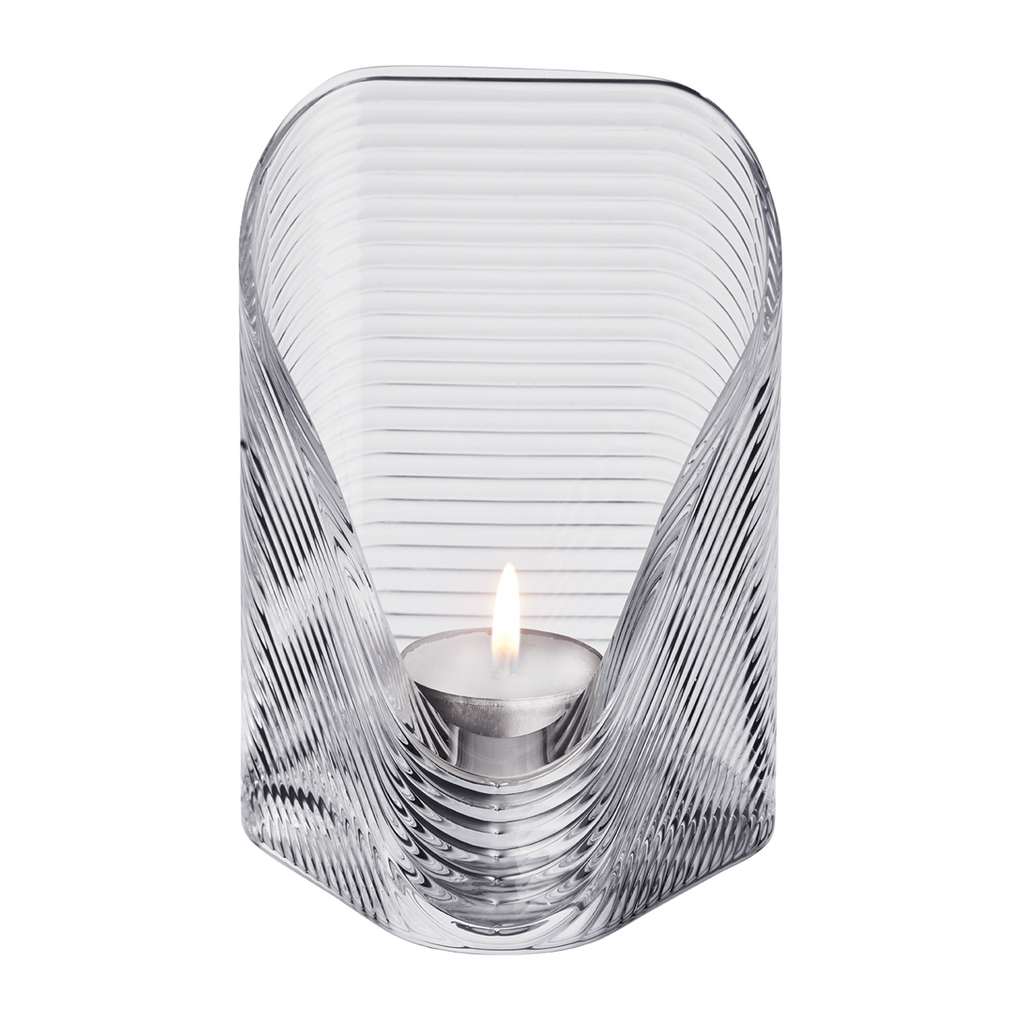 Mist Votive Medium Clear by Nude Glass - Image 2