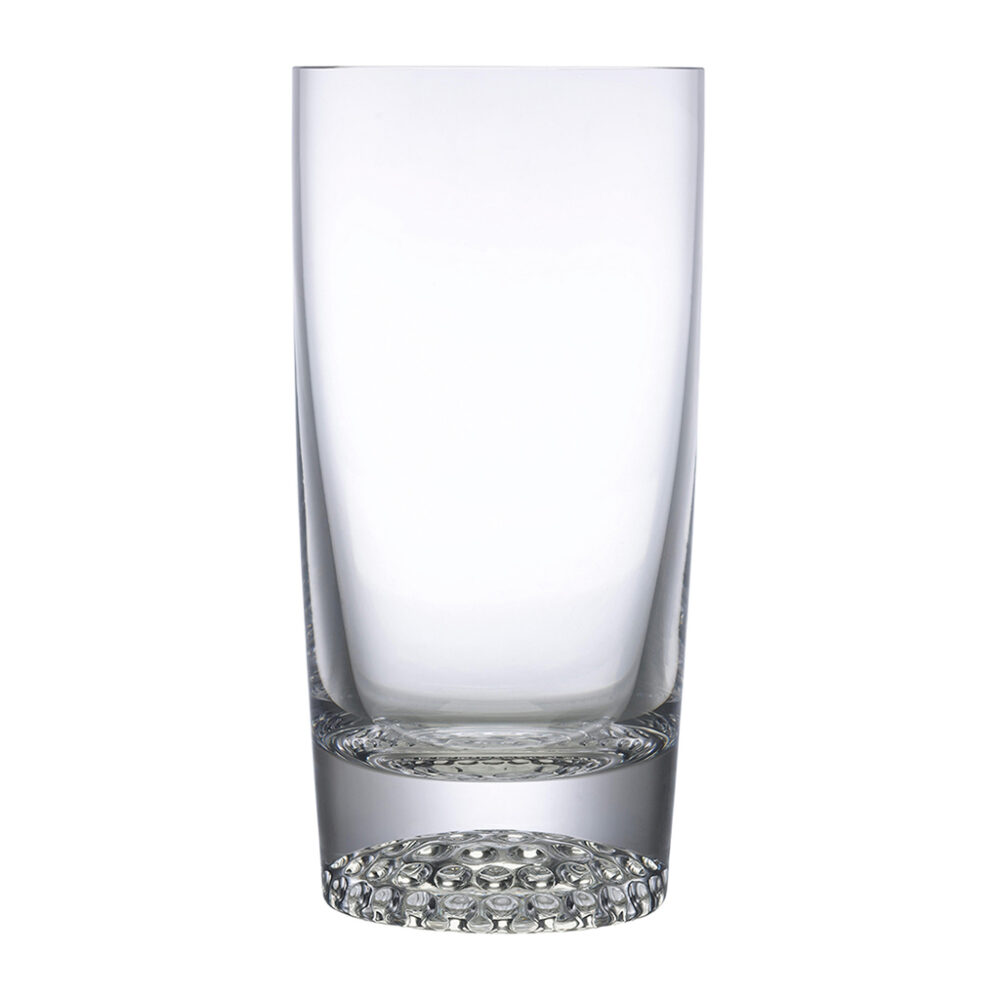 Ace Set of 2 High Ball Glasses by Nude Glass