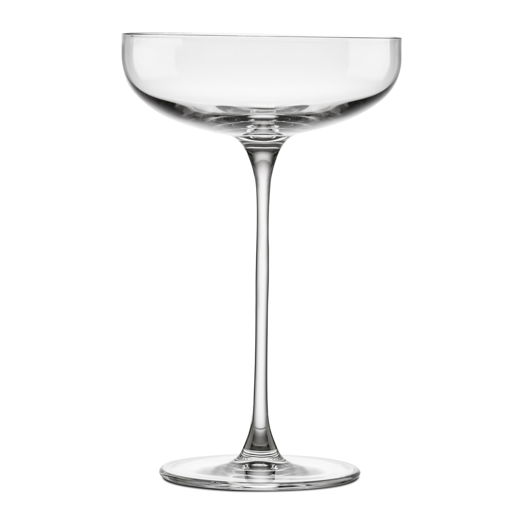Savage Set of 2 Coupe Glasses by Nude Glass