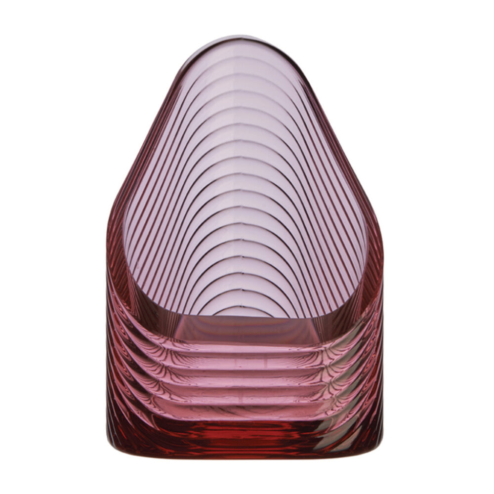 Mist Votive Small Dusty Rose by Nude Glass