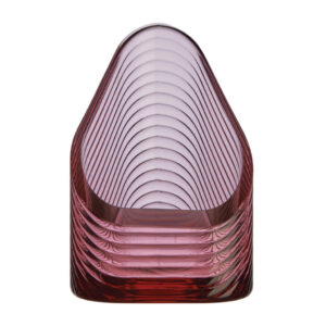 Mist Votive Small Dusty Rose by Nude Glass