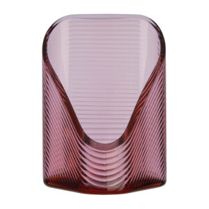 Mist Votive Medium Dusty Rose by Nude Glass