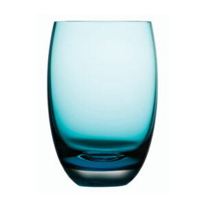Colored O Set of 4 Glasses Green Turqoise by Nude Glass