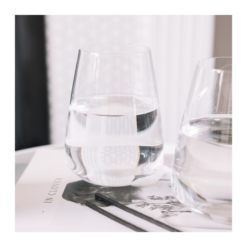 Stem Zero Set of Two Water Glasses by Nude Glass - Image 2