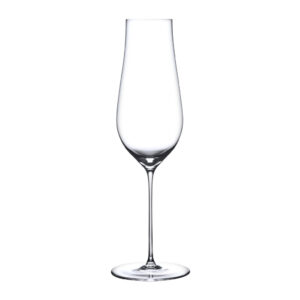 Ghost Zero Tulip Champagne Glass by Nude Glass