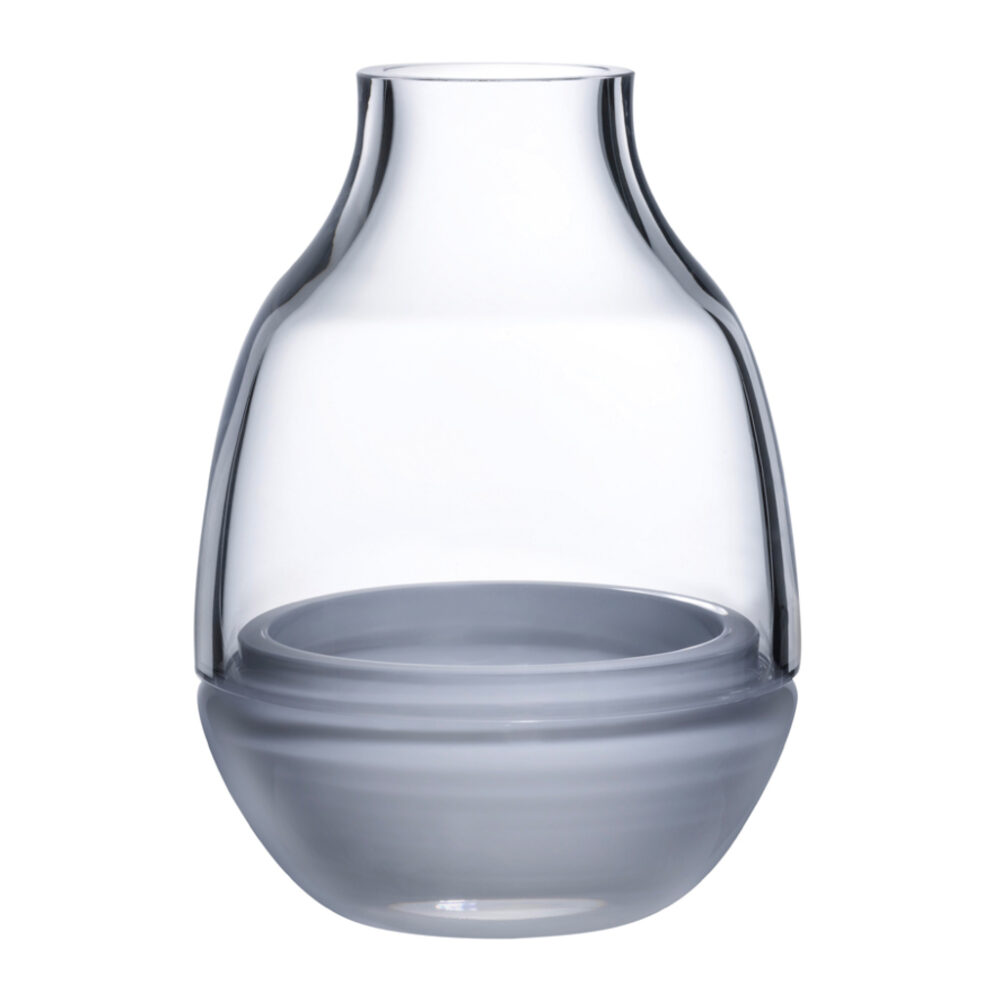 Eden Candle Holder Grey by Nude Glass