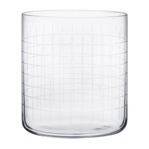 Finesse Grid Set of 4 Whisky DOF Glasses by Nude Glass