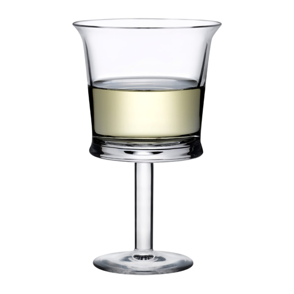 Jour Set of 2 White Wine Glasses by Nude Glass - Image 2