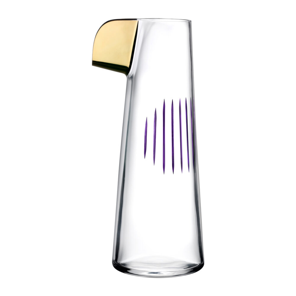 Parrot Water Carafe Clear by Nude Glass