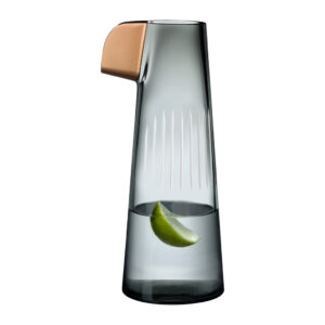 Parrot Water Carafe Smoke by Nude Glass
