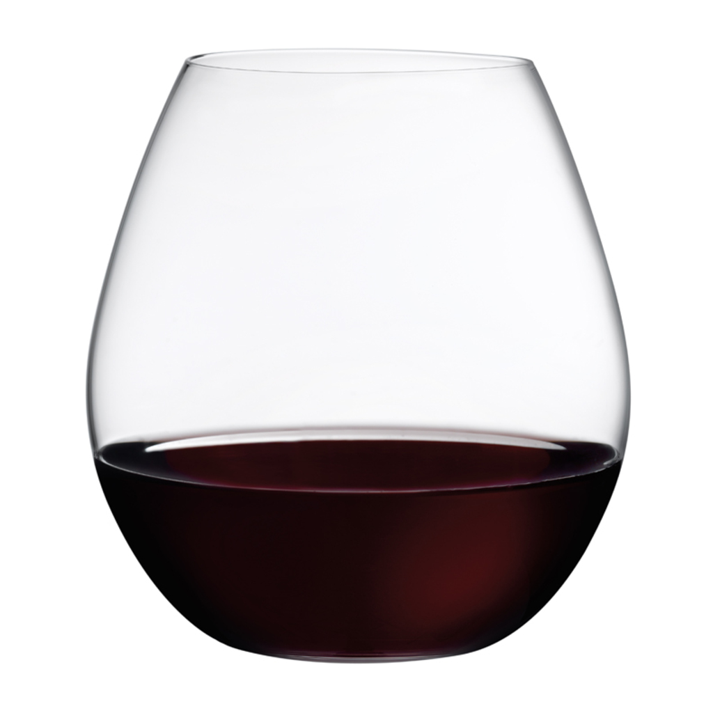 Pure Set of 4 Burgundy Stemless Glasses by Nude Glass - Image 3