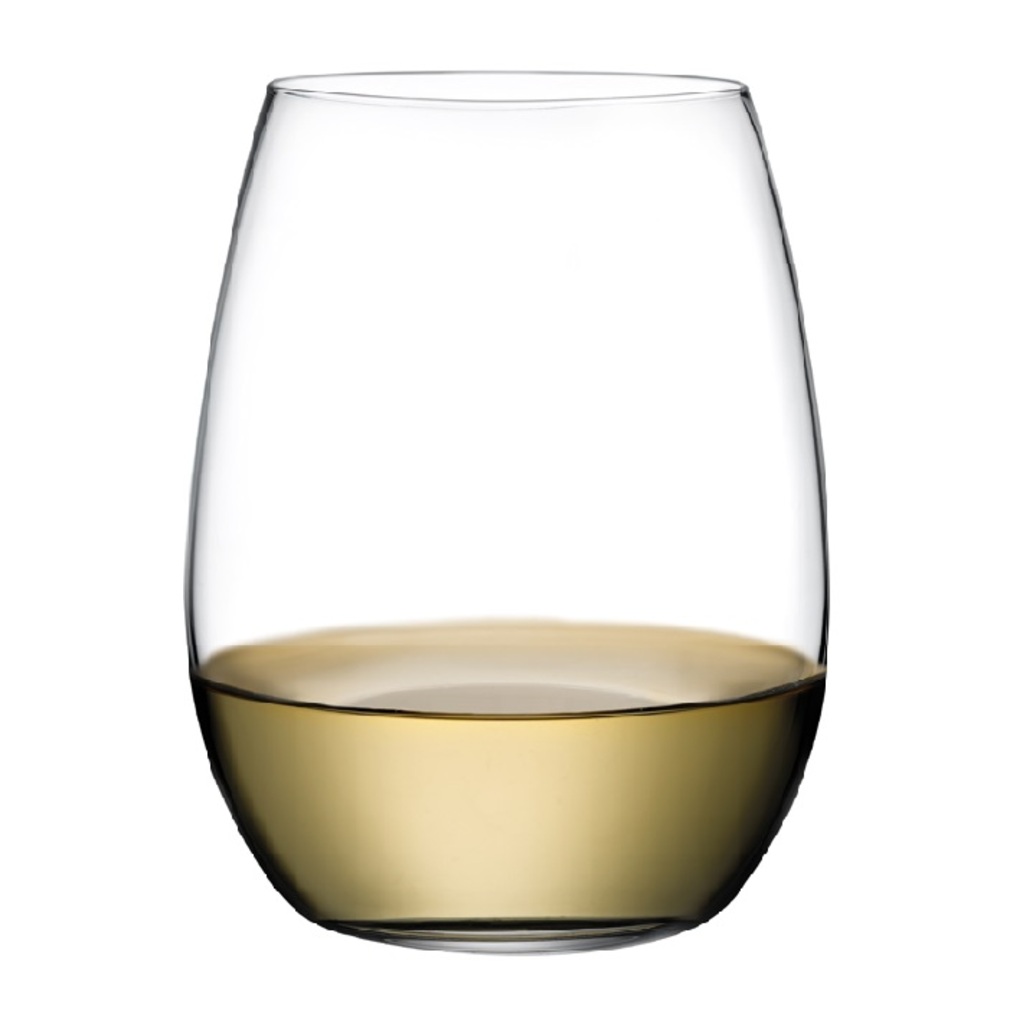 Pure Set of 4 White Wine Stemless Glasses by Nude Glass - Image 2