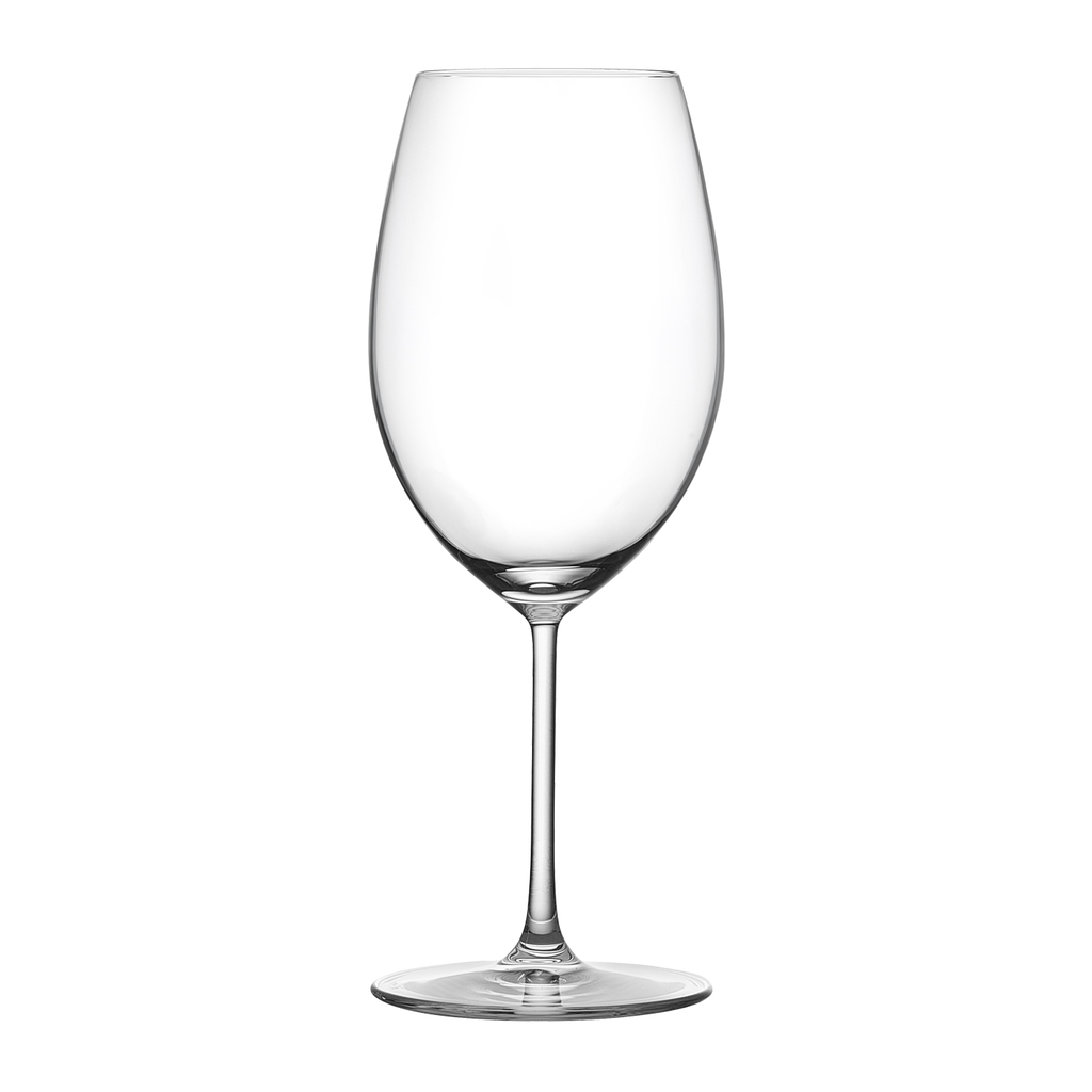 Vintage Set of 2 Bordeaux Glasses by Nude Glass