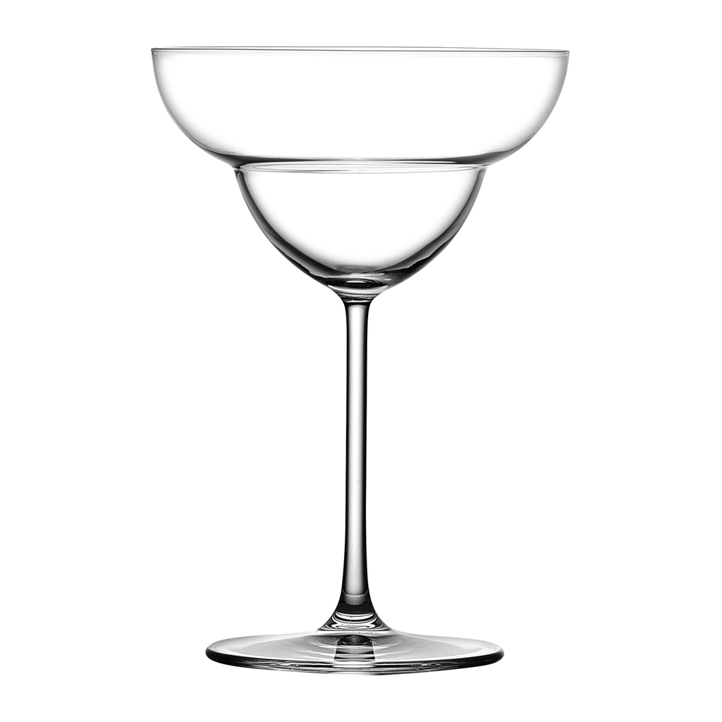 Vintage Set of 2 Margarita Glasses by Nude Glass