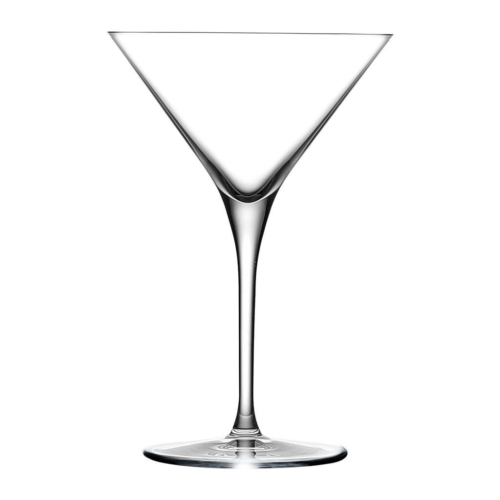 Vintage Set of 2 Martini Glasses by Nude Glass