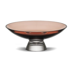 Silhouette Bowl Large Caramel by Nude Glass