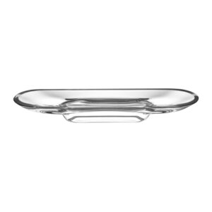 Silhouette Compartment Tray Single Section Long by Nude Glass