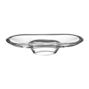 Silhouette Compartment Tray Single Section Short by Nude Glass