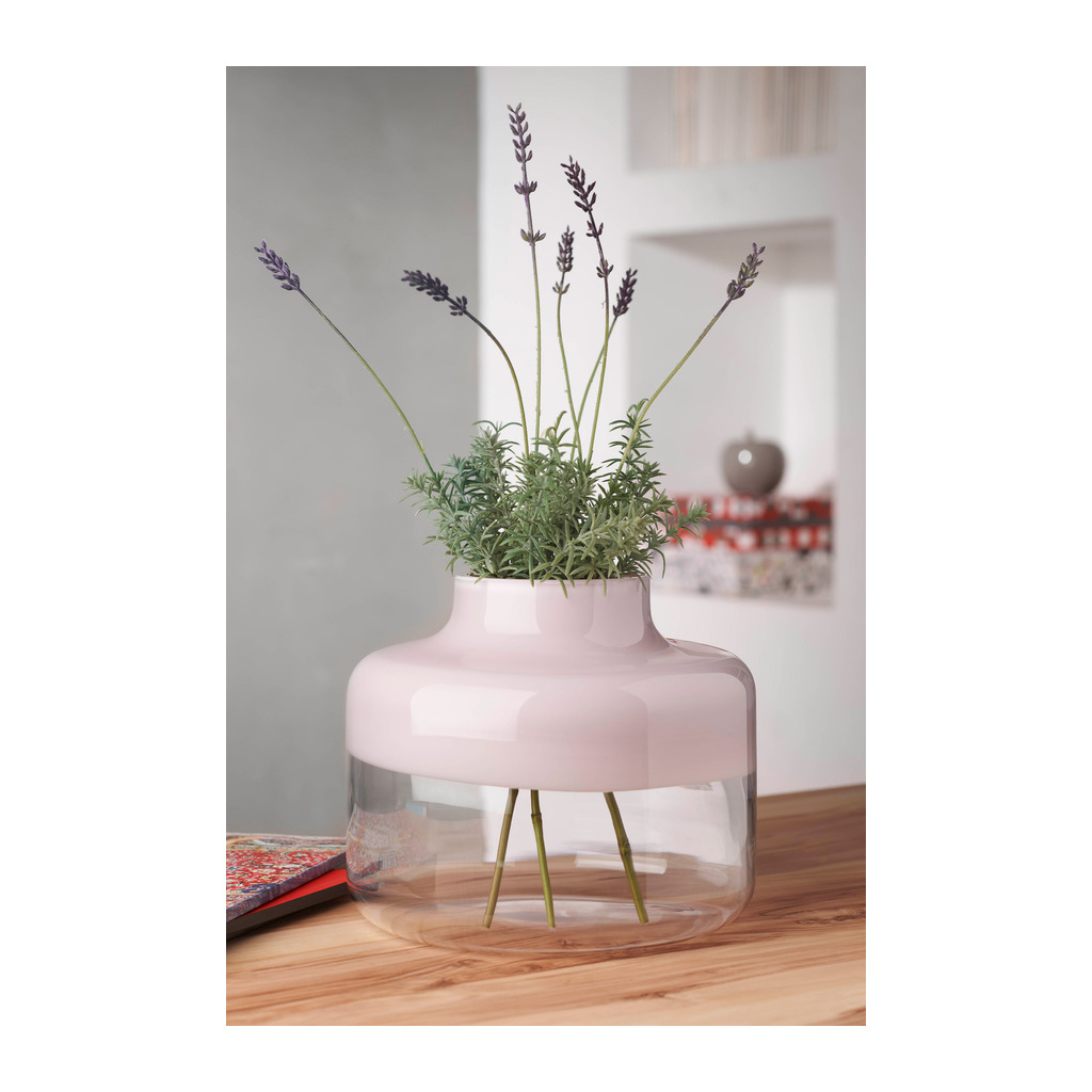 Magnolia Vase Pink Large by Nude Glass - Image 2