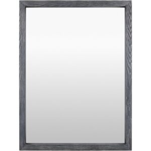 Brooklynn Antiqued Black Accent Mirror by Livabliss