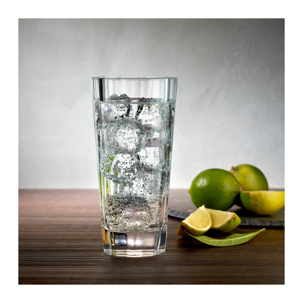 Hemingway Set of 4 High Ball Glasses by Nude Glass - Image 3