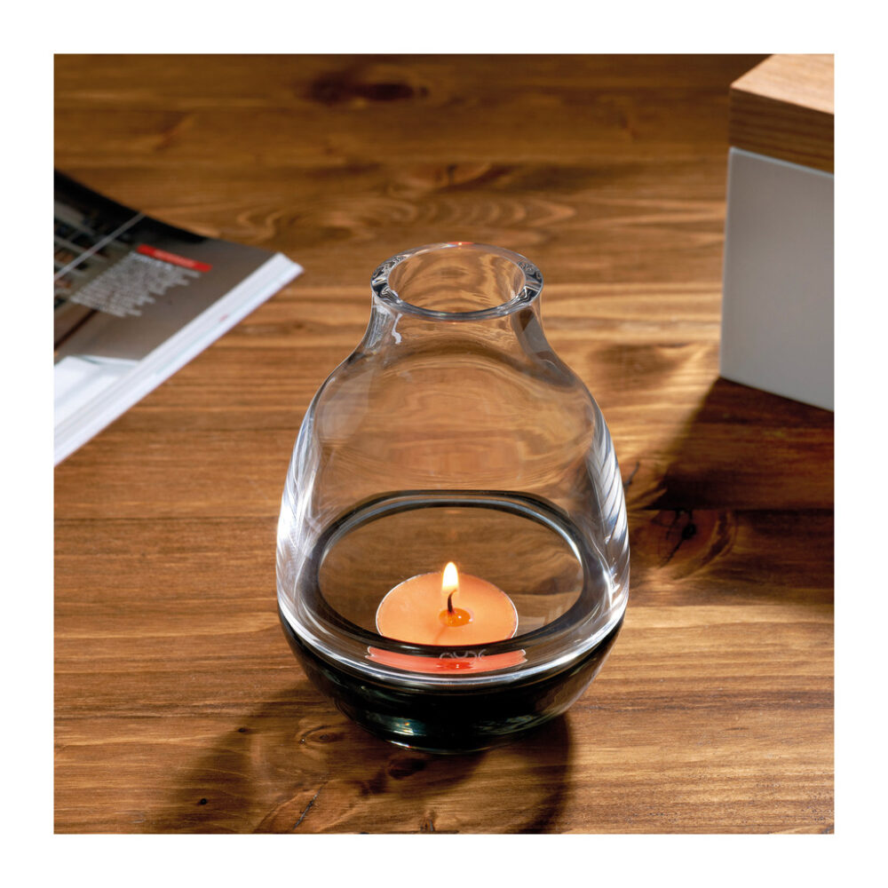 Eden Candle Holder Smoke by Nude Glass - Image 2