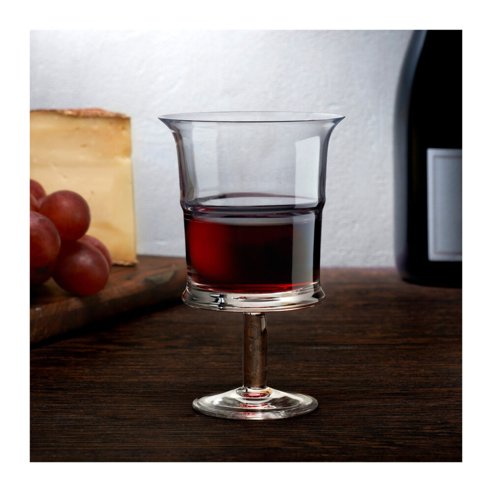 Jour Set of 2 Red Wine Glasses by Nude Glass - Image 3