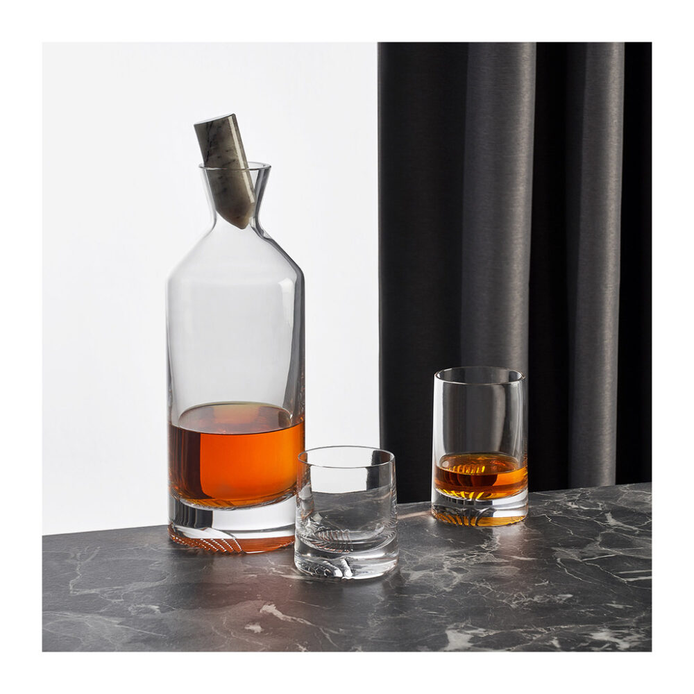 Alba Whisky Bottle Tall by Nude Glass - Image 4