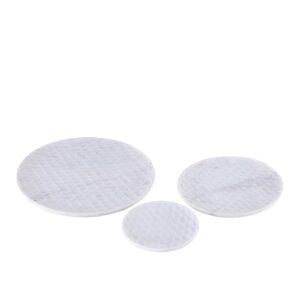 White Marble Platters by BIDKhome